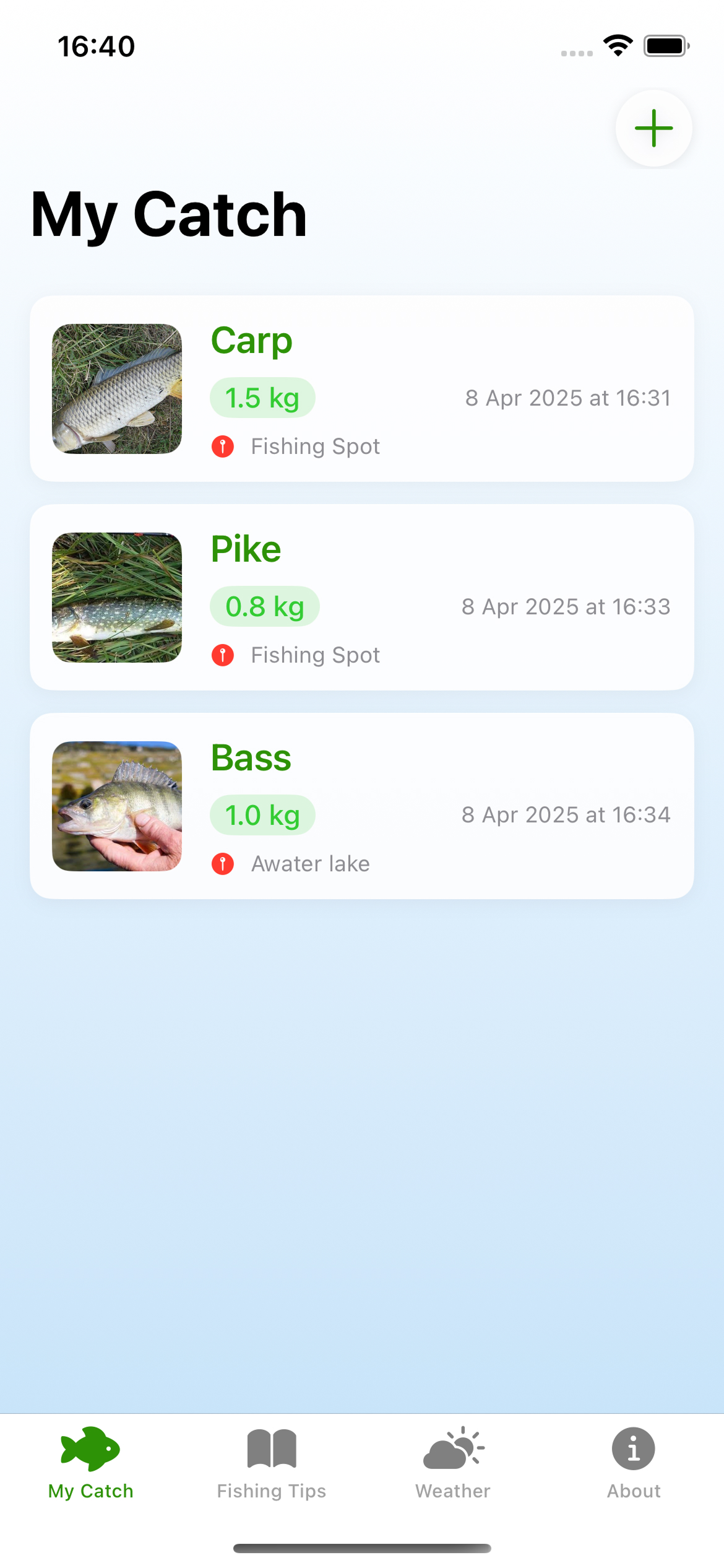 Fishing Buddy Screenshot 1